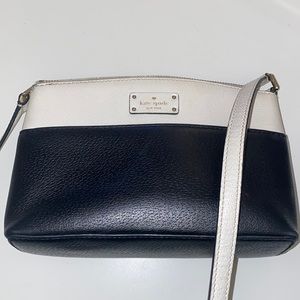 Kate Spade Crossbody Black and White Purse